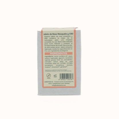 Sabonete Sólido Bio CBD WeBotanix 100 g CBD e Aloé Vera