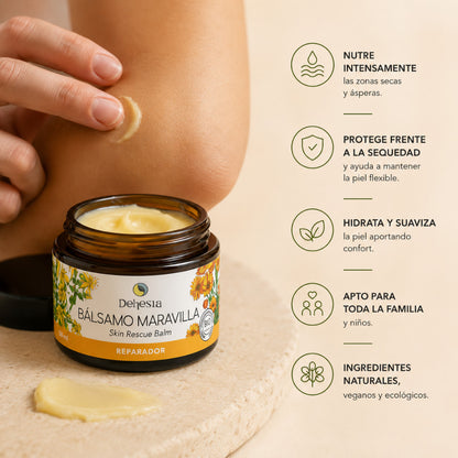 Bálsamo Maravilla Bio | Reparador Piel Dañada, Eccemas, Picor 50ml_3