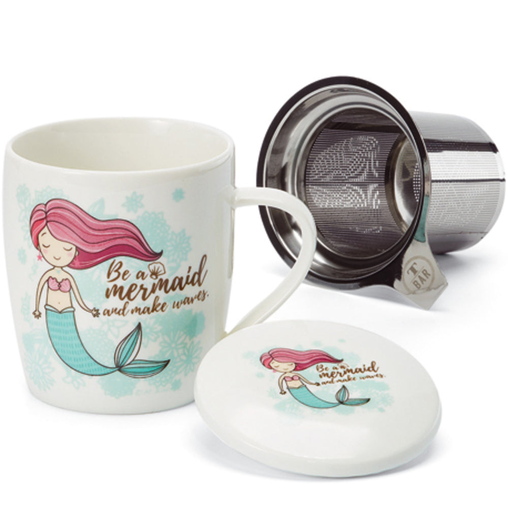 Taza Con Filtro Y Tapa Sirenita - 320ml_0