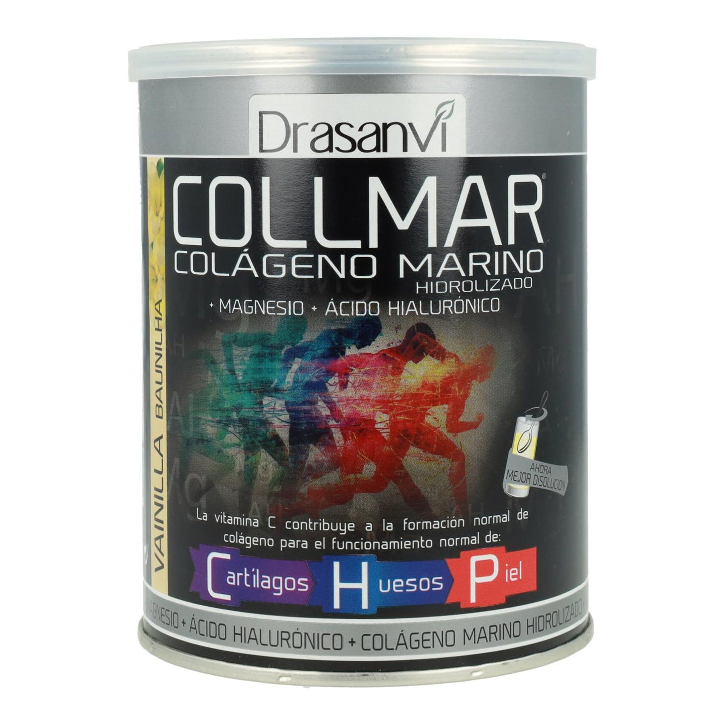 Collmar Colagénio marinho com magnésio sabor baunilha Drasanvi, 300 g