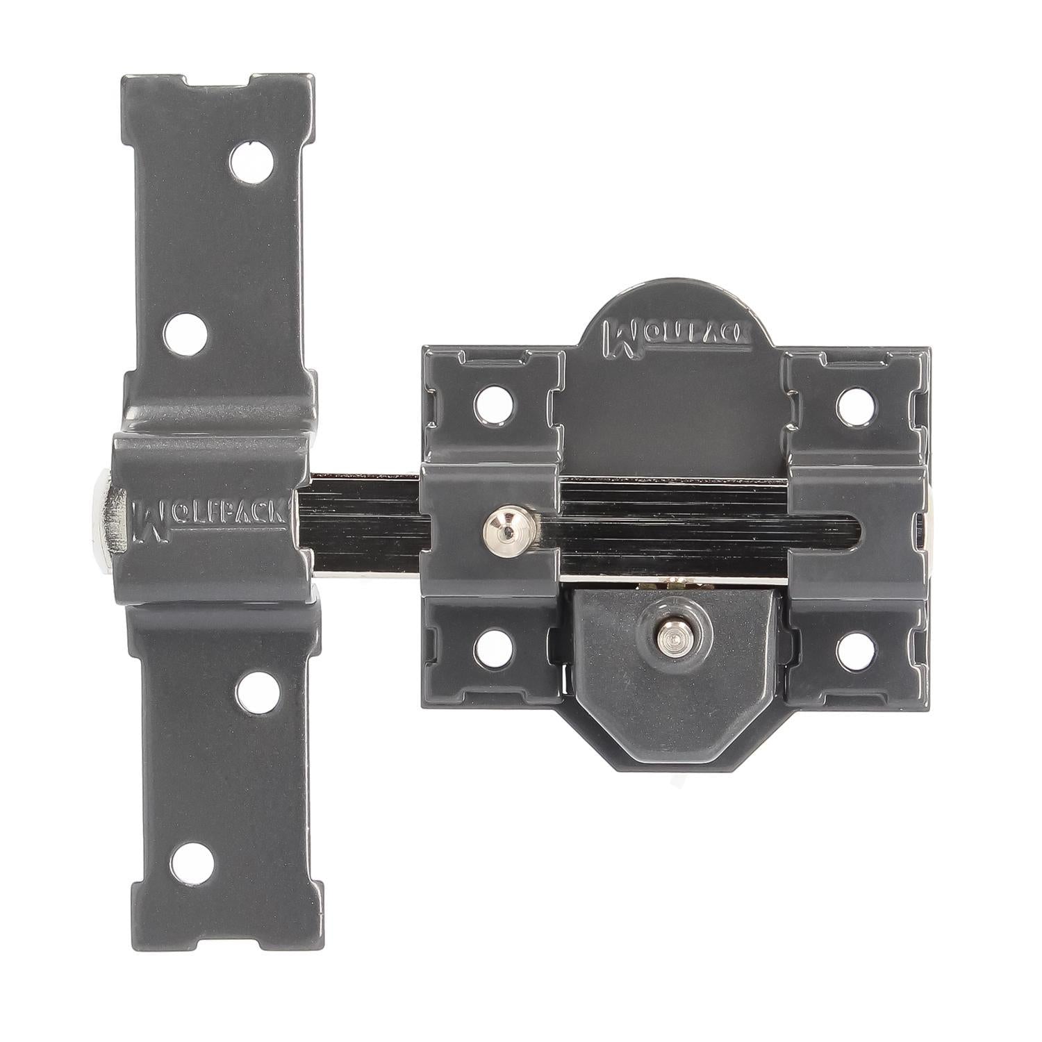 Cerrojo B-7 Llave Y Pulsador Pasador De 143mm Cilindro De Pera De 50mm_0