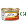 Embalagem de 24 x Ração Húmida GOURMET GOLD Carne e Tomate 85 g