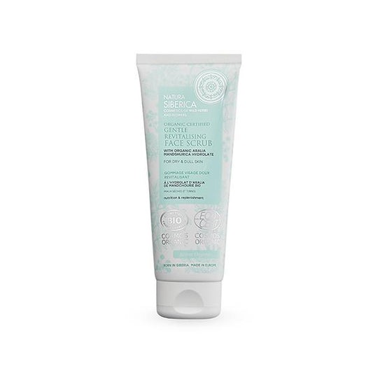 Esfoliante Facial Revitalizante Suave para Pele Seca e Opaca, Biológico Certificado Natura Siberica 100 ml