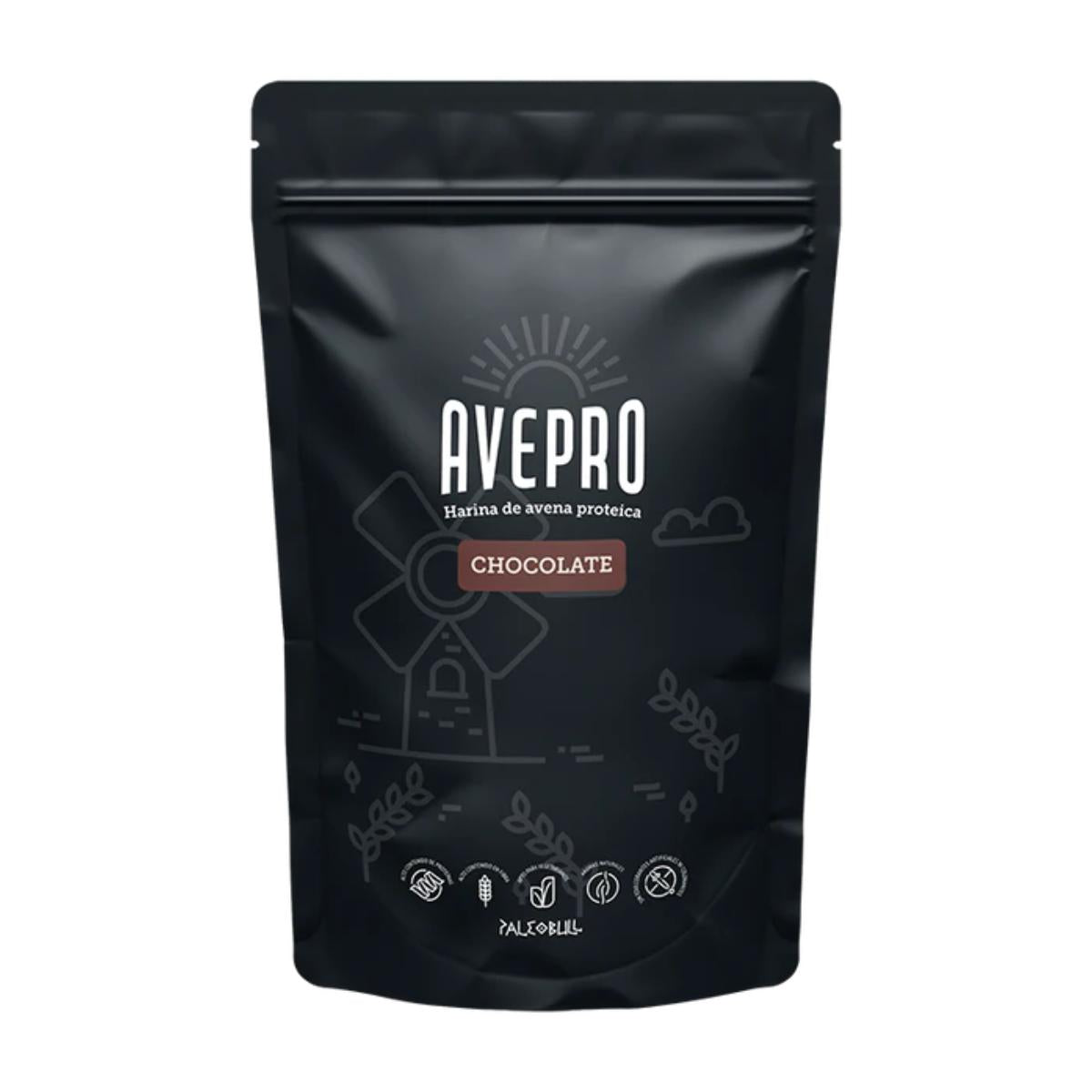 Avepro Proteína de Aveia e Soro de Leite com Polifenóis Paleobull 750 g