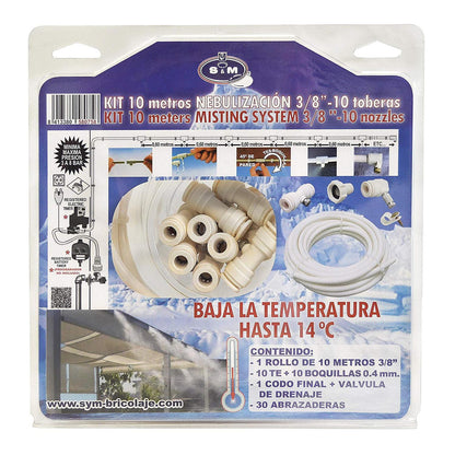 Kit de nebulização 3/8"-10 bicos