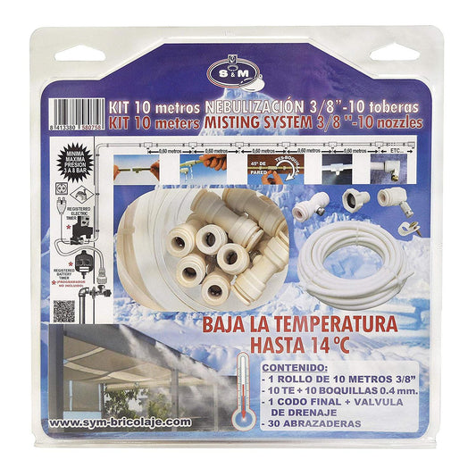 Kit de nebulização 3/8"-10 bicos