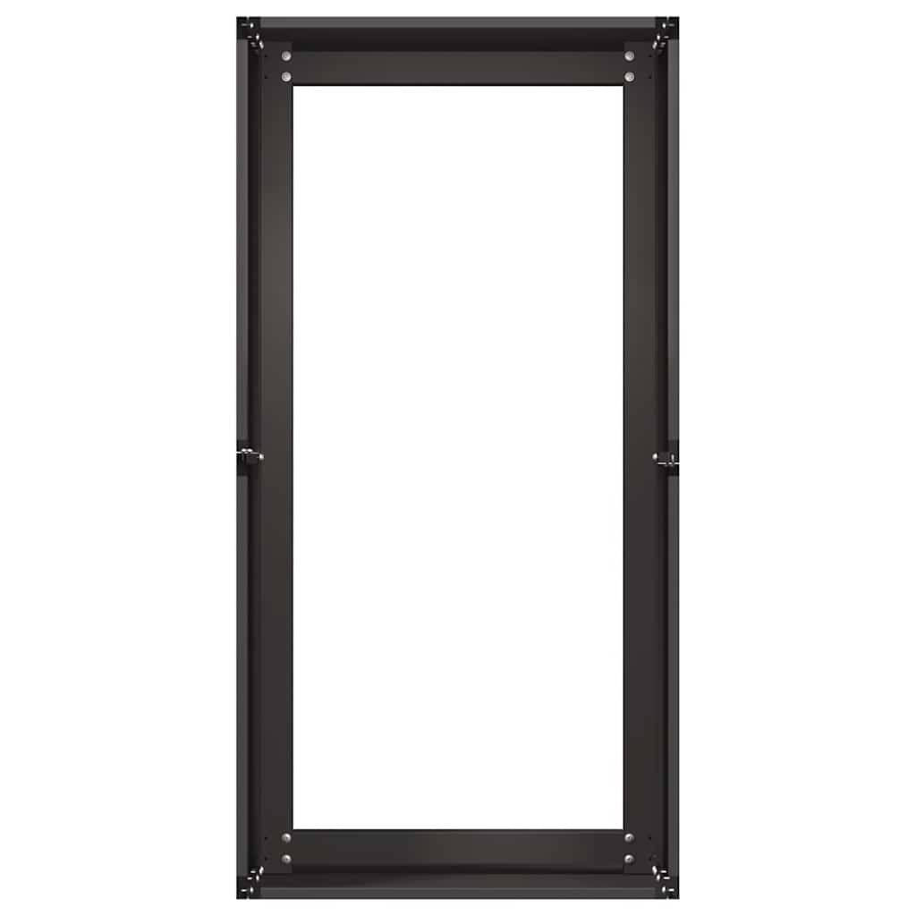 Jardinera De Acero Laminado En Frío Negro 40x80x40 Cm_4