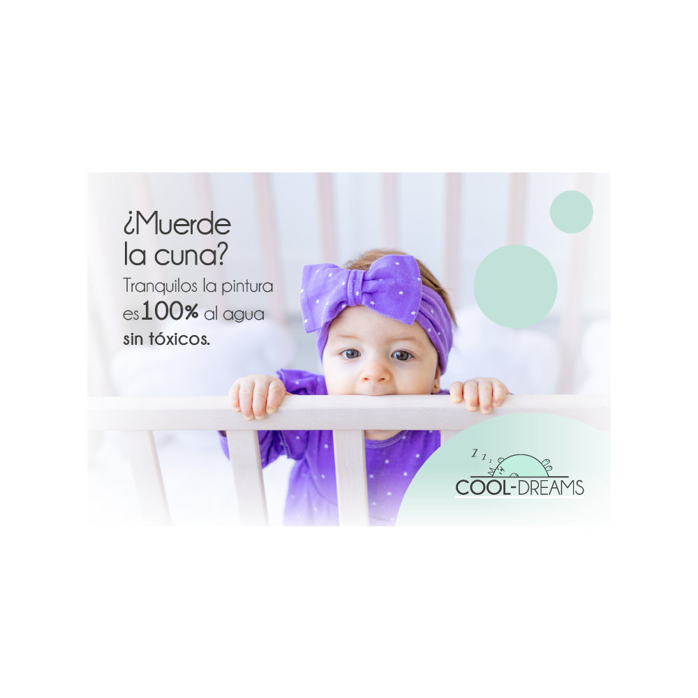 Cuna Bebé Sakura Con Colchón Morfeo, Convertible En Cama Infantil (kit Colecho Opcional)_5