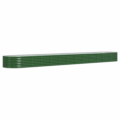 Jardinera Arriate Acero Galvanizado Verde 512x80x36 Cm_0