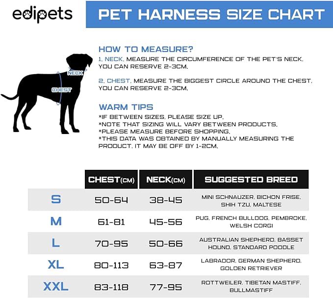 Edipets Arnés Para Perro Antitirones, Ajustable Y Personalizable_2