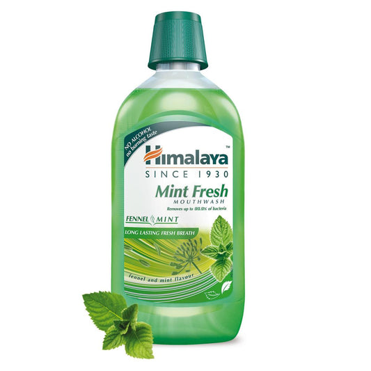 Colutório Himalaya Fresh Mint 450 ml