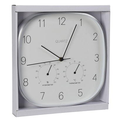 Well Home Reloj De Pared Marco Plateado Ø28,5x4cm_3