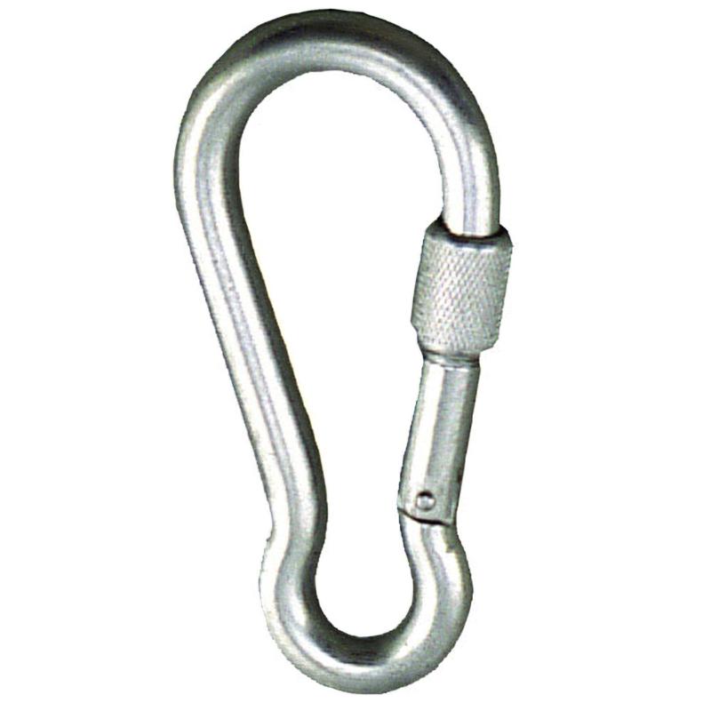 Mosqueton Bombero Con Seguro  6x 60 Mm.  Uso Domestico_0