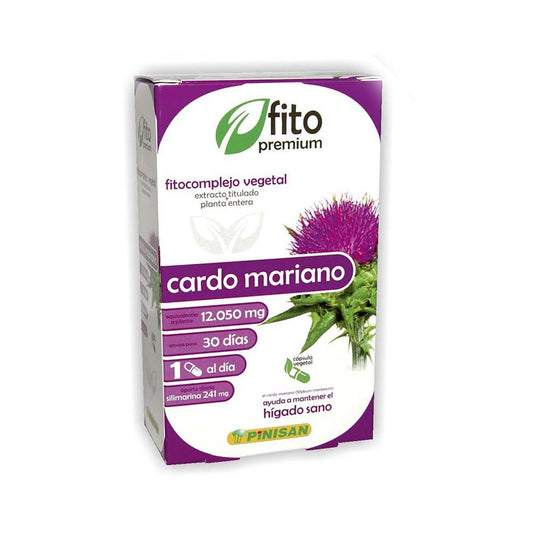 Phyto Premium Cardo Mariano 30 Cápsulas Pinisan