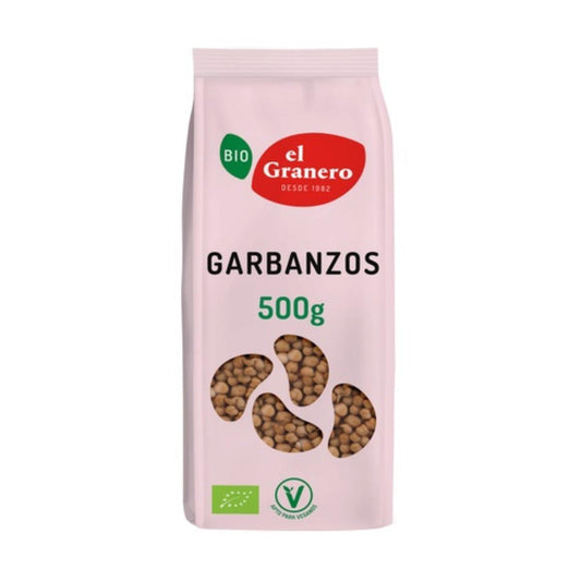 Grão de Bico Orgânico El Granero 500 g