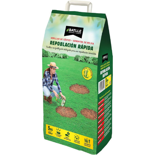 Sementes de gramíneas de repovoamento rápido Batlle 5 kg