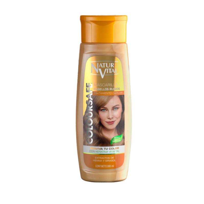 Máscara Loira ColourSafe 300 ml NATUR VITAL
