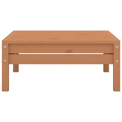 Juego Muebles De Jardín 6 Pzas Madera Maciza Pino Marrón Miel / Vetonek_0