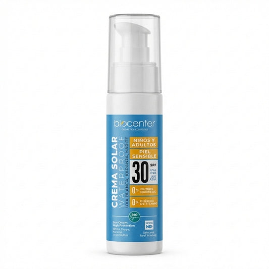 Spray solar de alta proteção UVA FPS 30, ecológico, vegan, sem nanopartículas, 125 ml