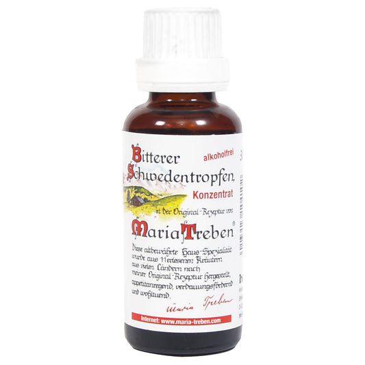 Extrato de ervas suecas sem álcool Maria Treben 30 ml