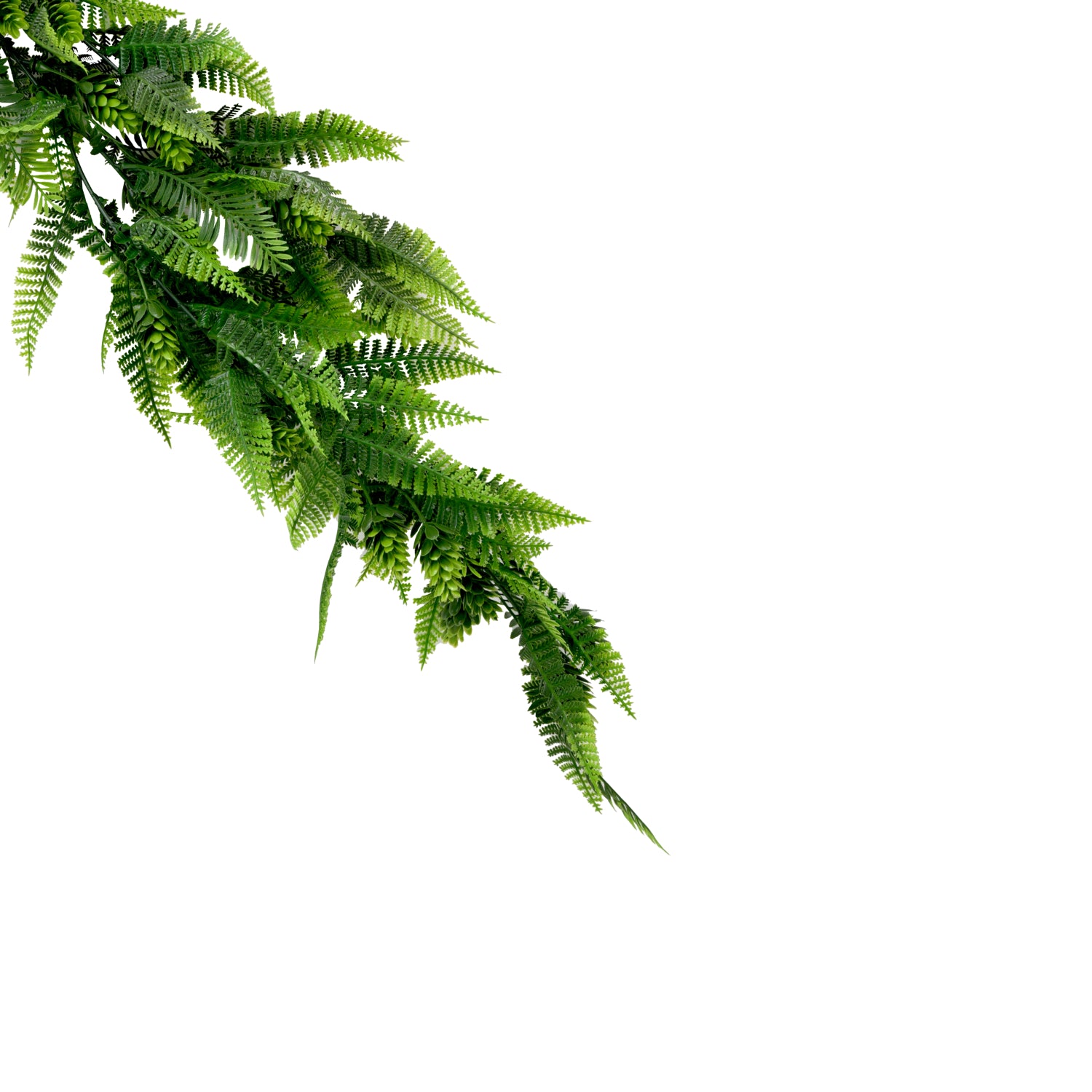Bonerva | Planta Artificial Colgante Helecho_2