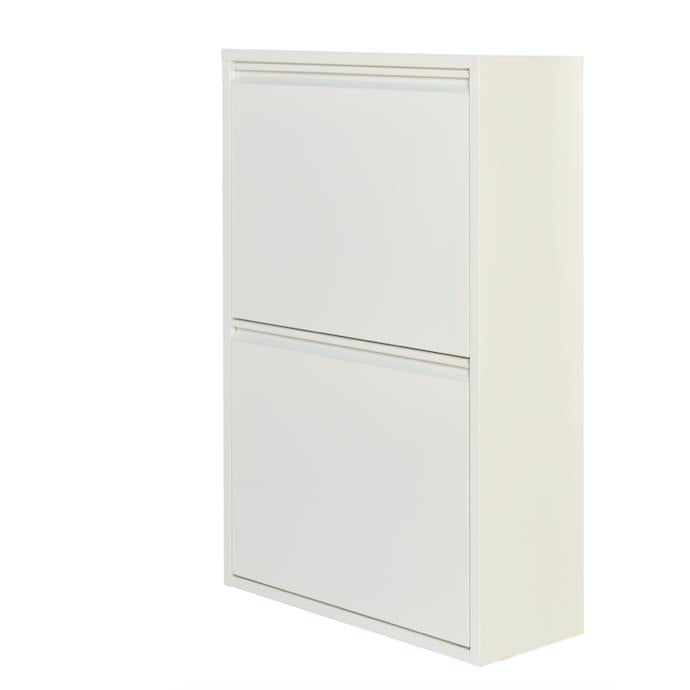 Armário de reciclagem metálico PAT 4 Branco