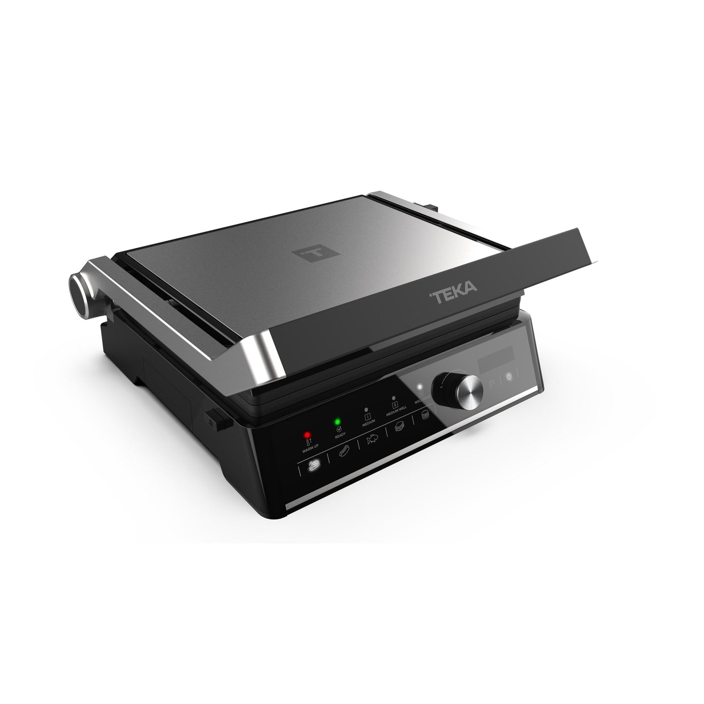 Grelha elétrica de mesa multifuncional Teka T-GRILL BK SS