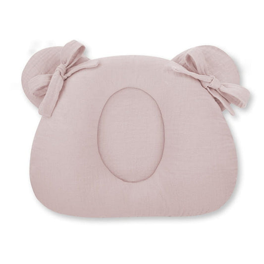 Almohada Cojin Plagiocefalia Bebés Muselina Rose_0
