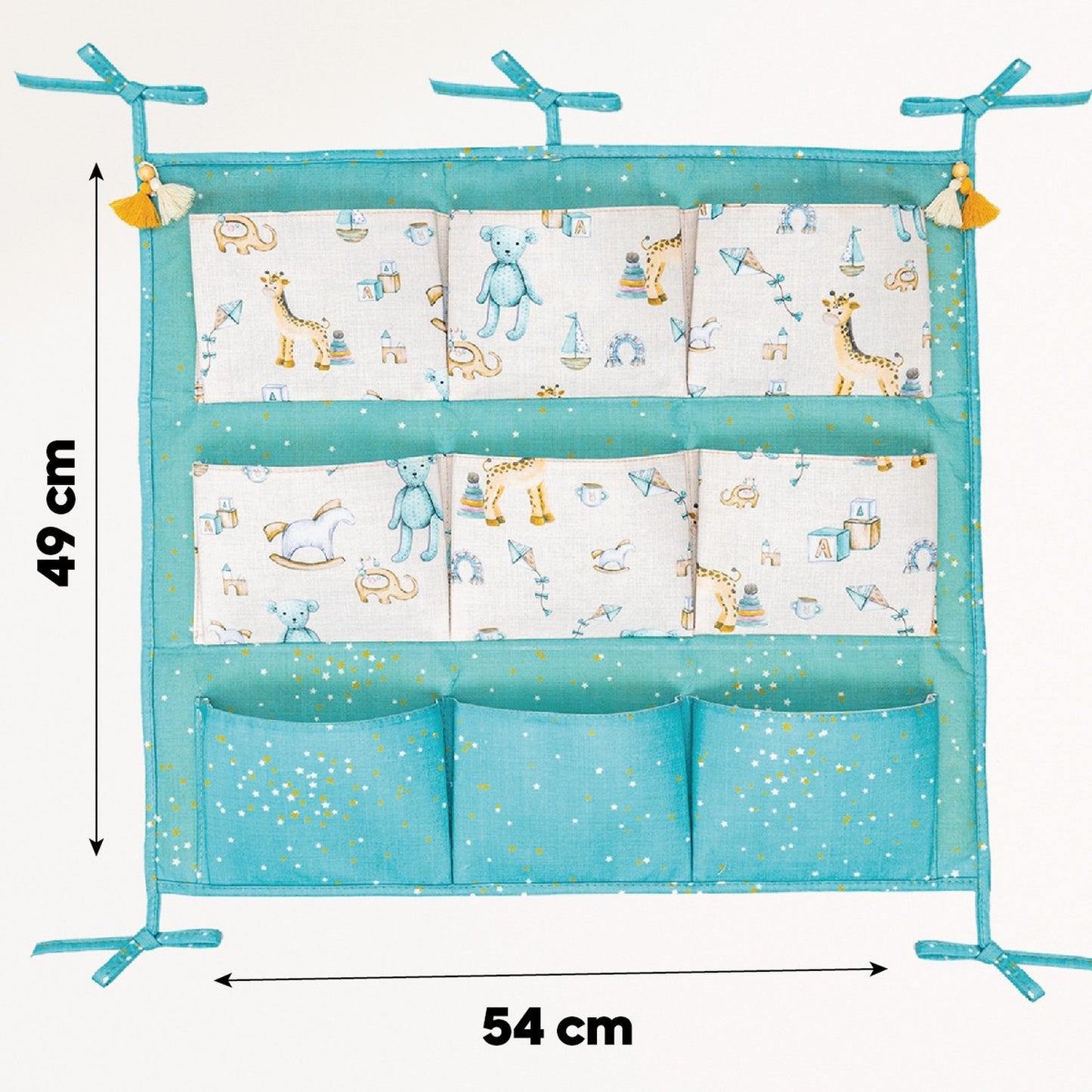 Organizador Colgante Azul Cielo_2