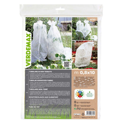 Tecido tubular anticongelante para proteção das culturas Verdemax 0,8 x 10 m