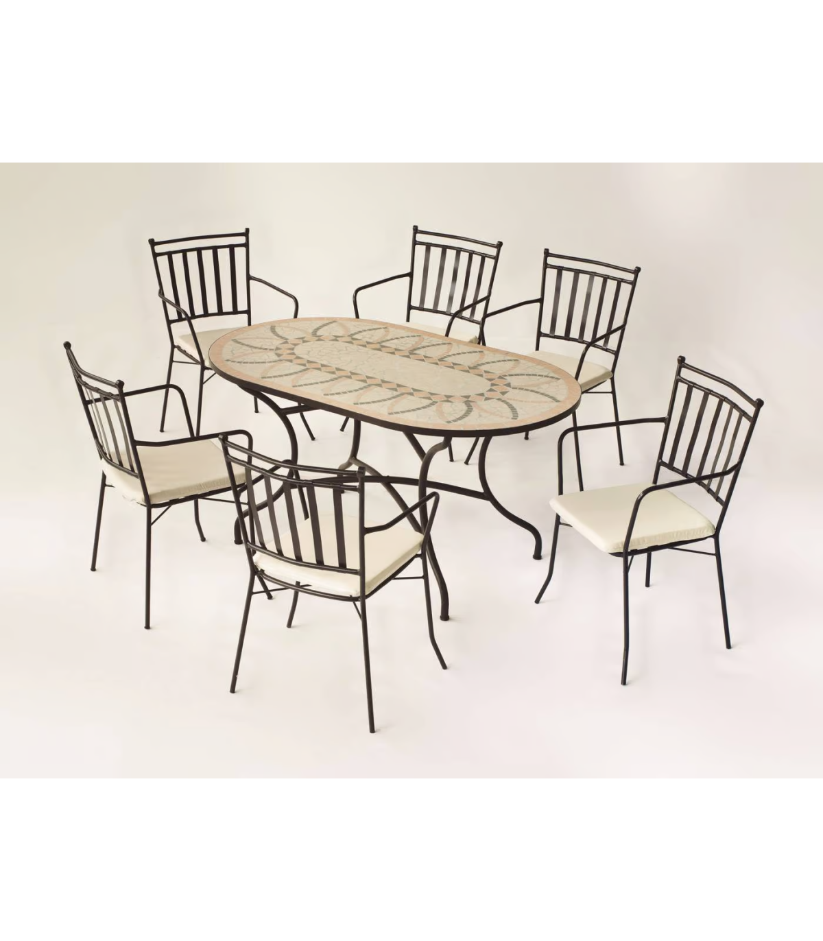Pack De 4 Sillones Acero Shifa-3br Negro Apilable Con Cojín 90 Cm(alto) 54 Cm(ancho)54 Cm_2