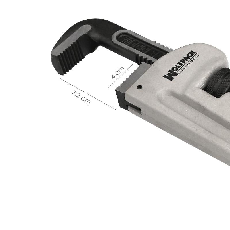 Llave Stillson Heavy Duty Aluminio 14 Llave Para Tubos, Llave Plomeria, Llave Para Tuberias, Llave Grifa.