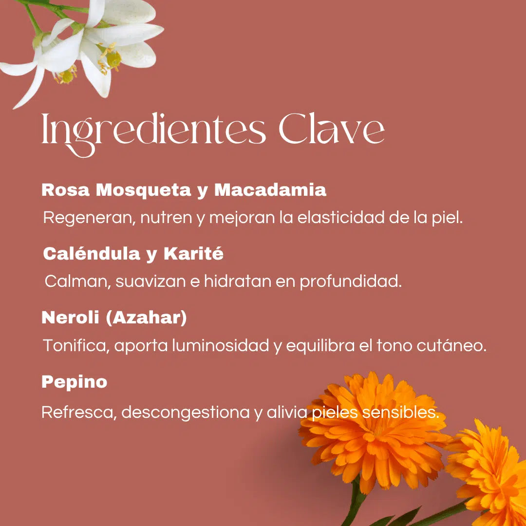 QKnatur - Lumi Intensive Crema Facial Regeneradora Con Rosa Mosqueta, Karité Y Caléndula – Pieles Sensibles 50 Ml_5