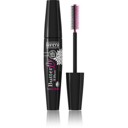 Máscara efecto mariposa - Beautiful Black - Lavera 11 ml