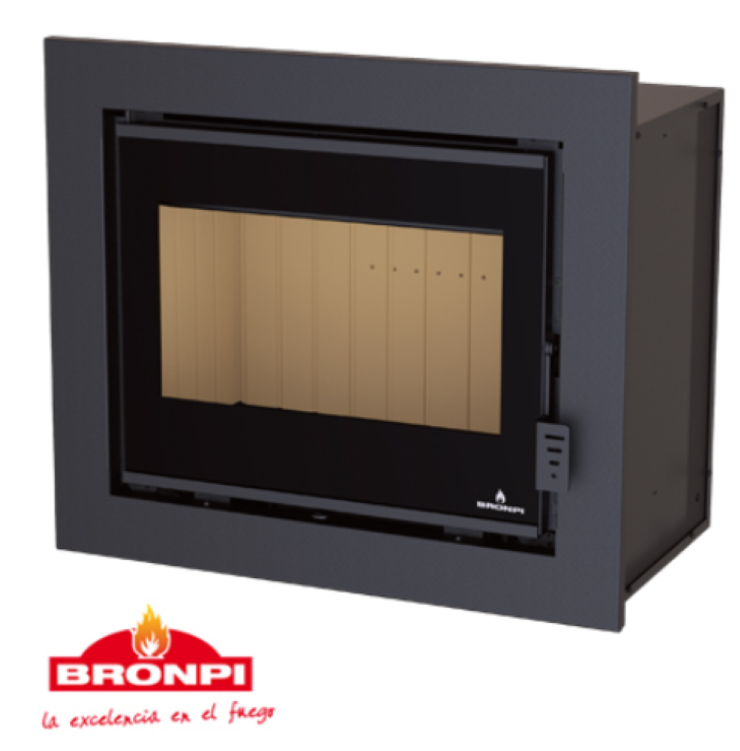 BRICOSOL INSERTABLE DE LEÑA BRONPI MODELO FLORIDA VISION_2