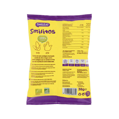 PROMOÇÃO 3x Smilitos, Minhocas de milho biológicas Smileat, 38 g