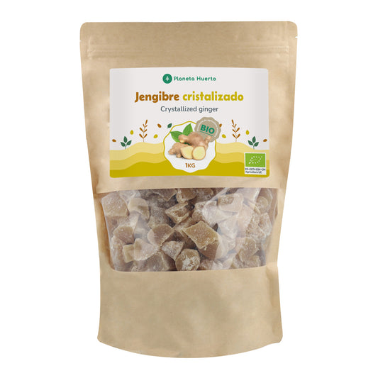Gengibre cristalizado ECO Planeta Huerto 1 kg