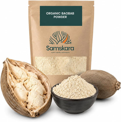 Baobab En Polvo Bio - 500g | Superalimento Ecológico Vegano Para Batidos, Smoothies Y Zumos, Sin Azúcares Añadidos_0