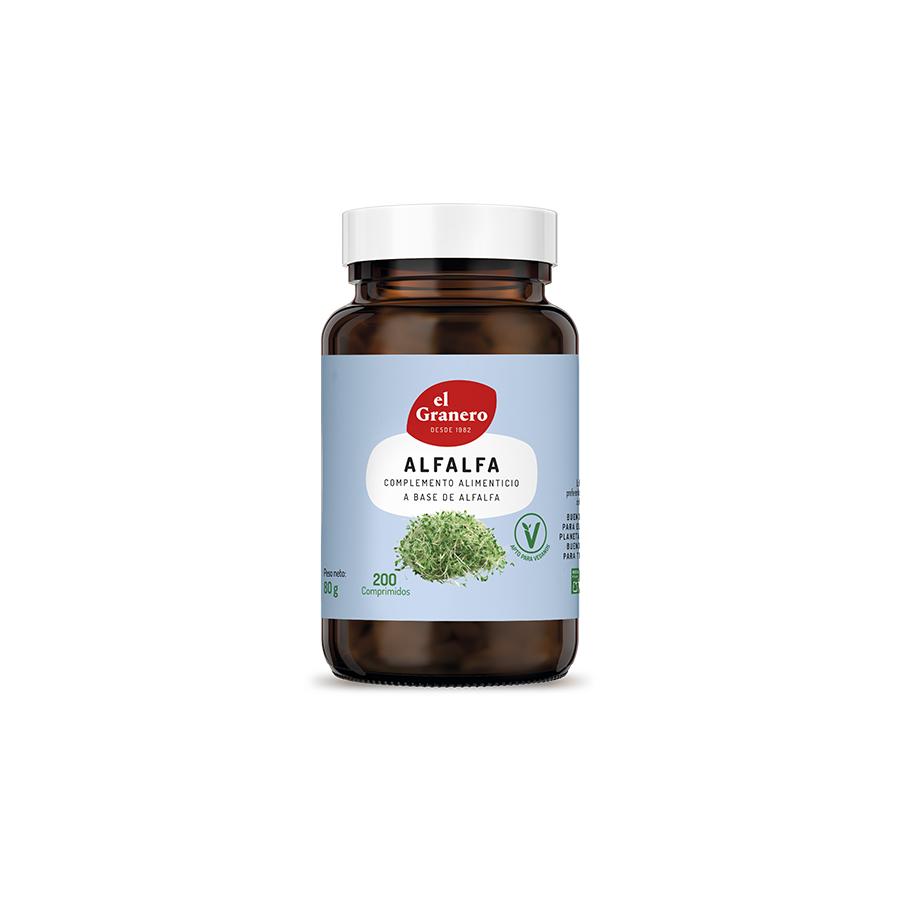 Alfalfa 400 mg 200 Comprimidos The Granary