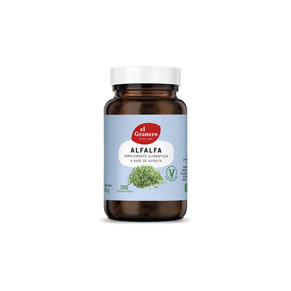Alfalfa 400 mg 200 Comprimidos The Granary