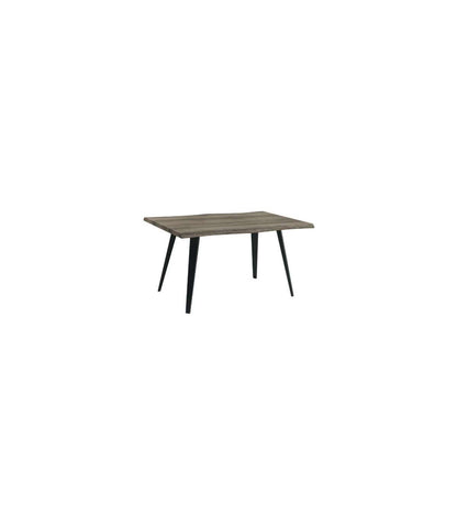 Mesa Rectangular Trunk Dt-1053 Acabado En Color Negro/roble Oscuro, 76cm(alto) 140m(ancho) 90cm(fondo)_5