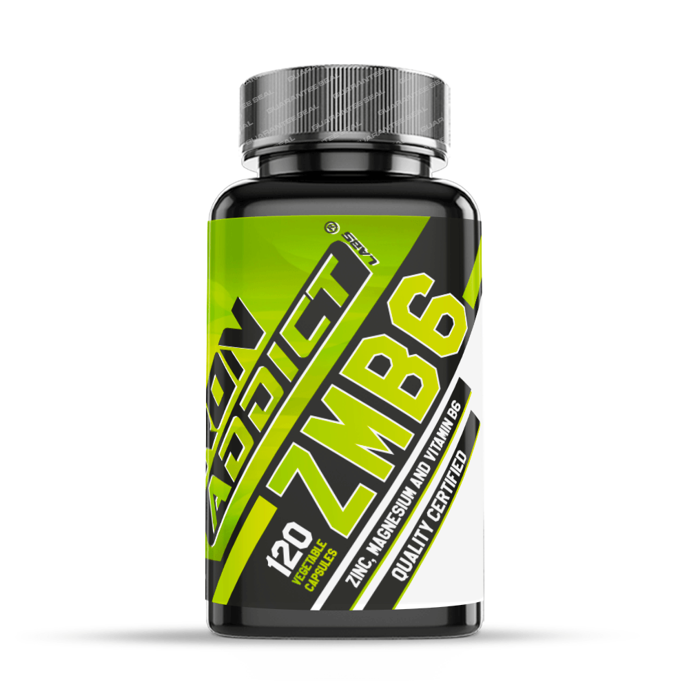 Zmb6 - 120 Cápsulas Vegetales - Zma - Iron Addict Labs_0