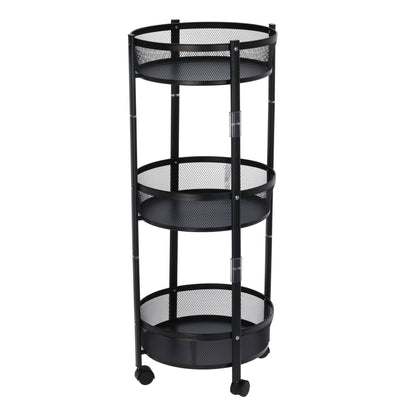 Carro De Cocina Plegable Con Ruedas Ø37x88cm - Well Home_0
