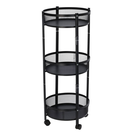 Carro De Cocina Plegable Con Ruedas Ø37x88cm - Well Home_0