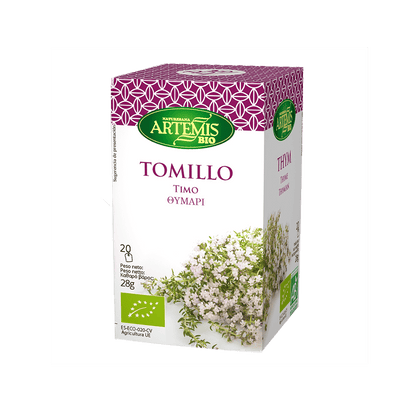 Tomilho Artemis, 20 filtros.