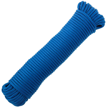 Cuerda Trenzada Multifilamento Pp 20 M X 3 Mm Azul_0