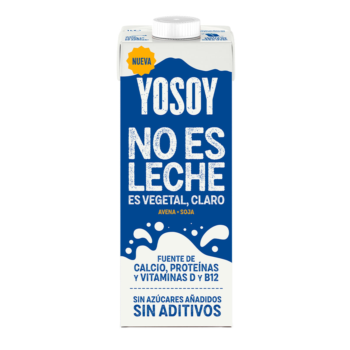 YOSOY NO ES LECHE Bebida de Aveia e Soja sem Glúten 1L