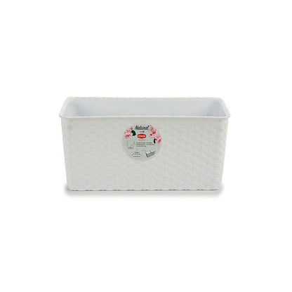 Jardinera Reserva Agua 50 Cm Blanca_2