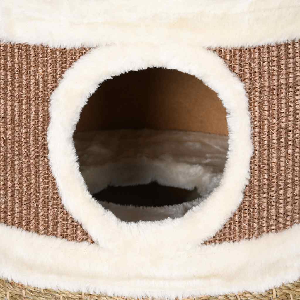 Barril Rascador Para Gatos Hierba Marina 60 Cm_5