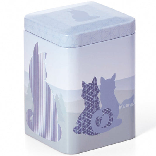 Lata Estampado Siluetas De Gatos - 100g_0